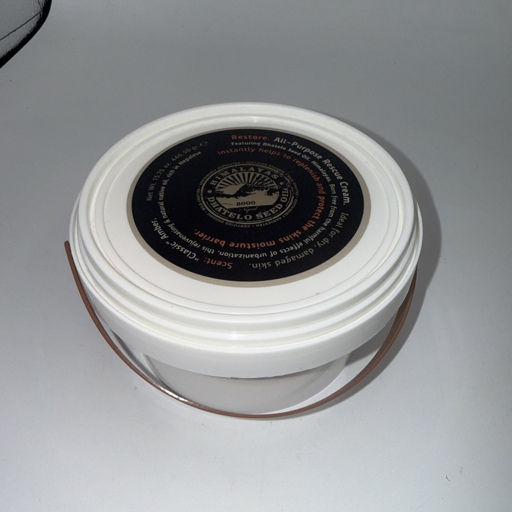 Tweak'd by Nature All Purpose Rescue Cream Classic Restore Amber Vanilla TUB - Picture 1 of 4